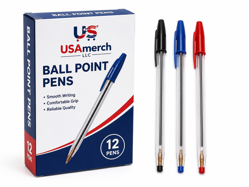 Ballpoint Pens (12 Pack)