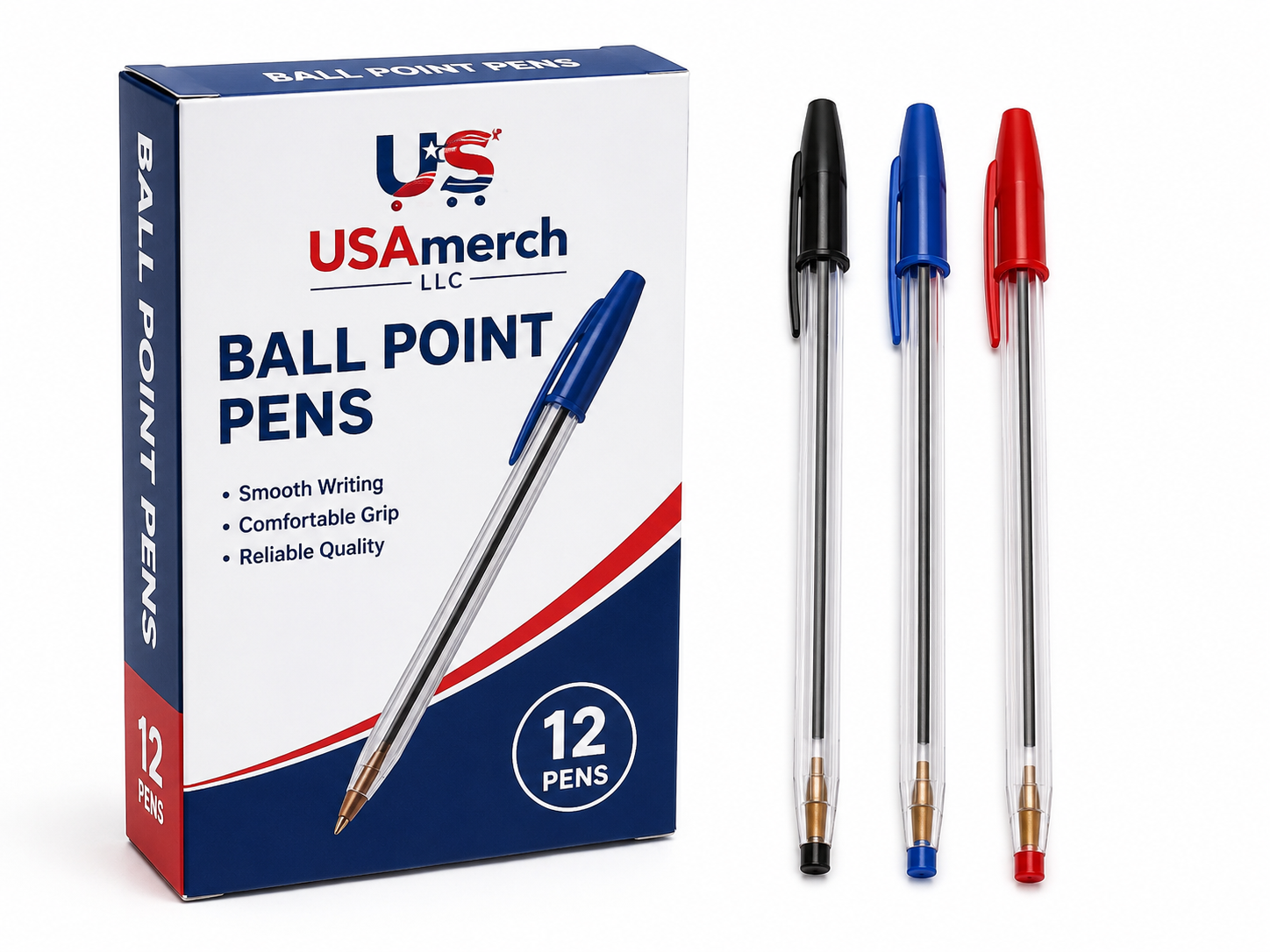 Ballpoint Pens (12 Pack)
