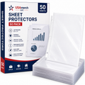 Sheet Protectors (50 Pack, Letter Size)