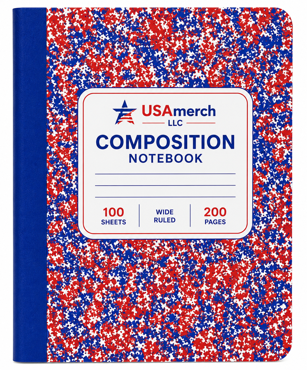 Composition Notebook (100 Sheets, Wide Ruled)
