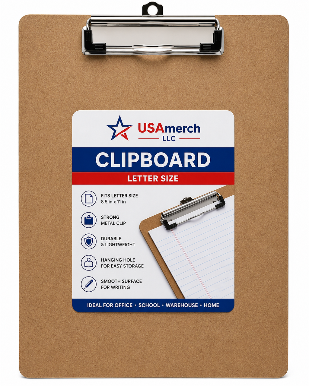 Letter Size Clipboard