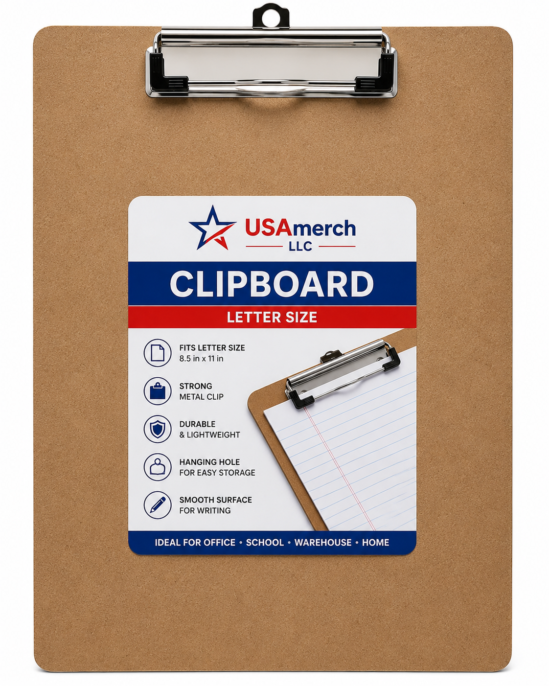 Letter Size Clipboard